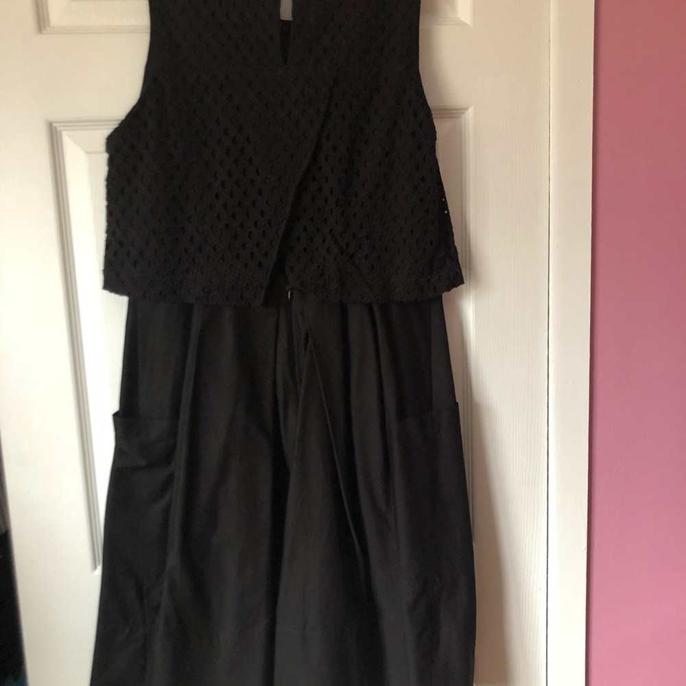 Eliza J Black dress